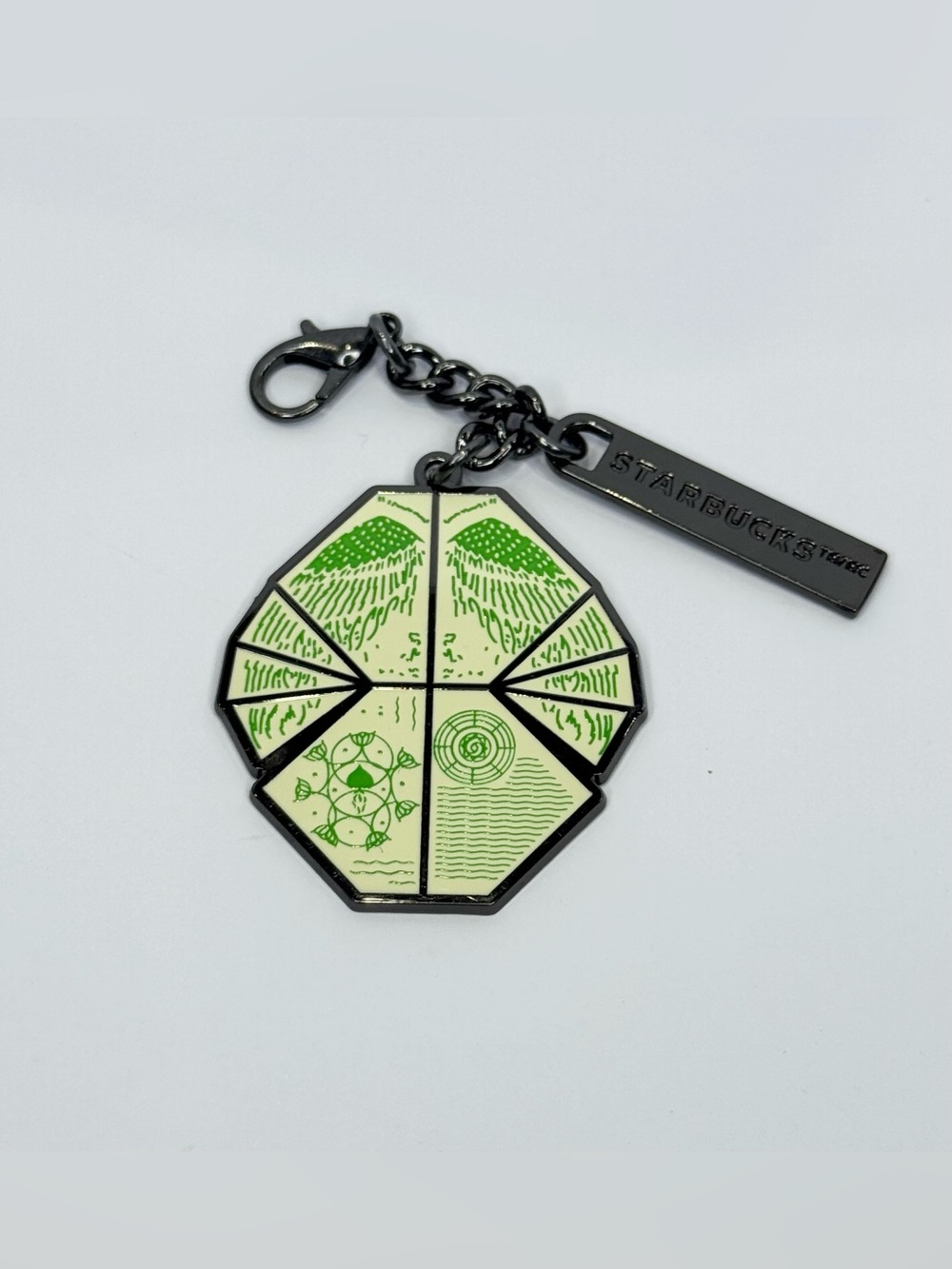 Starbucks Wicked Elphaba Keychain Green Limited Edition
